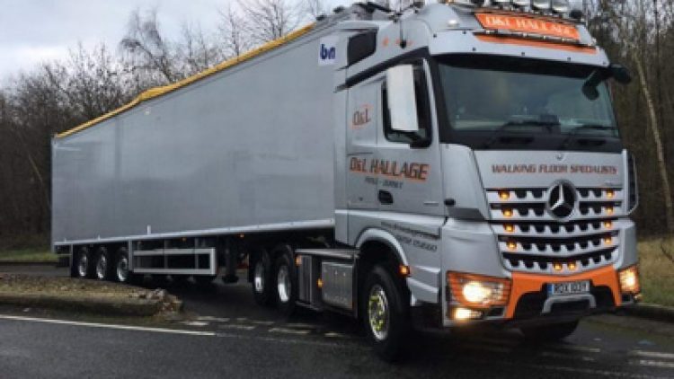 new BMI Waste Specification Moving Floor Trailer