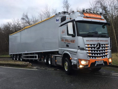 new BMI Waste Specification Moving Floor Trailer